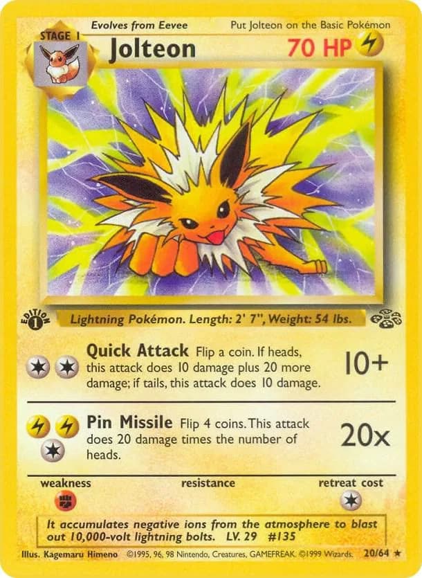 Jolteon card