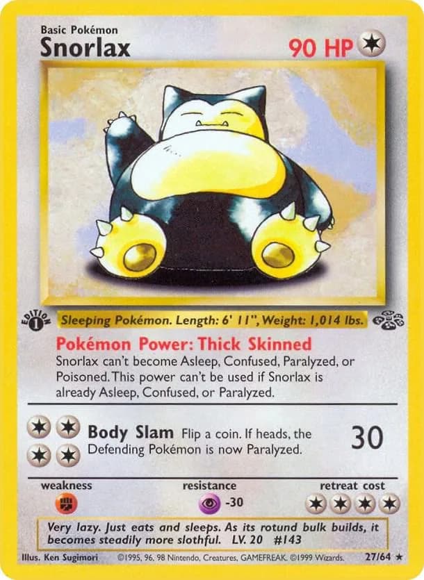 Snorlax card