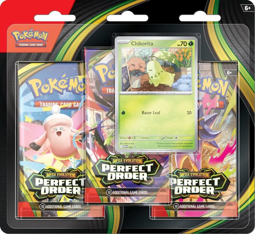 Perfect Order 3 Pack Blister Chikorita sealed product image