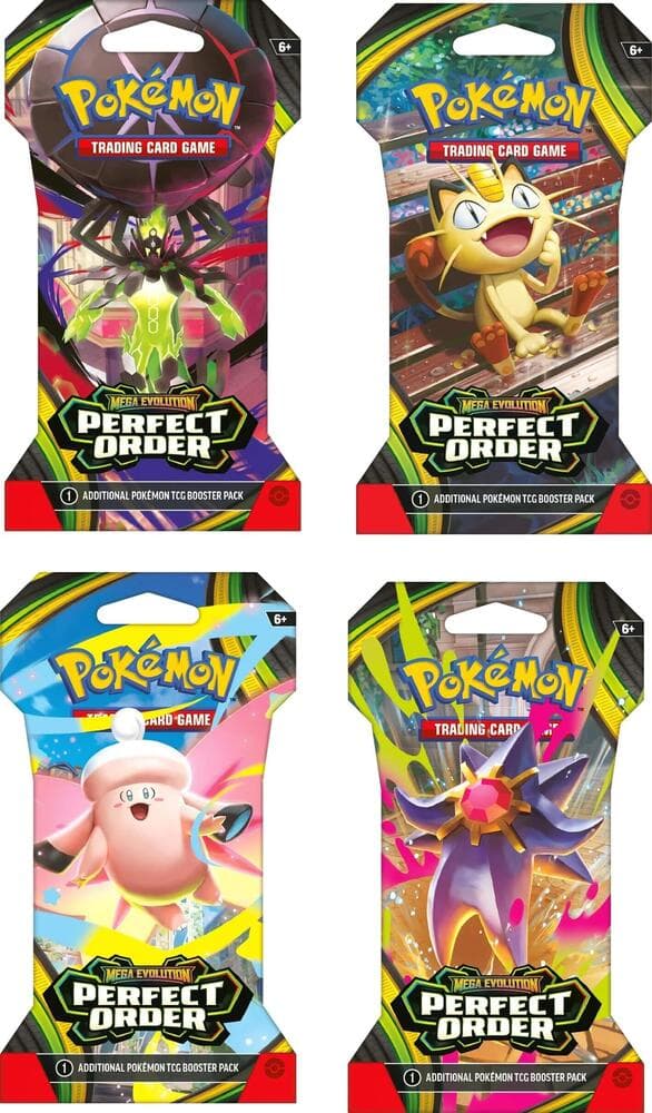 Perfect Order Sleeved Booster Pack Art Bundle Set of 4 sealed product image