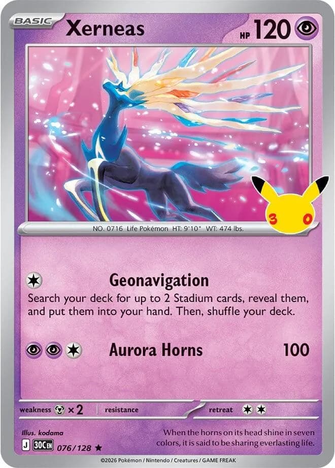 Xerneas card