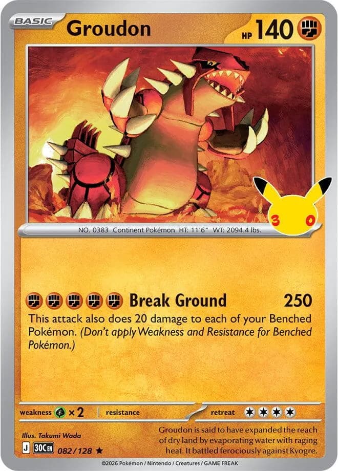 Groudon card