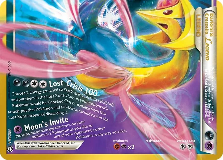 Darkrai & Cresselia LEGEND card