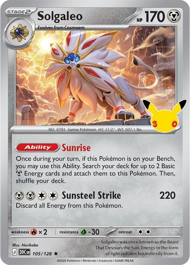 Solgaleo card