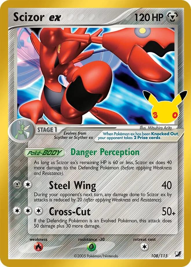 Scizor ex card
