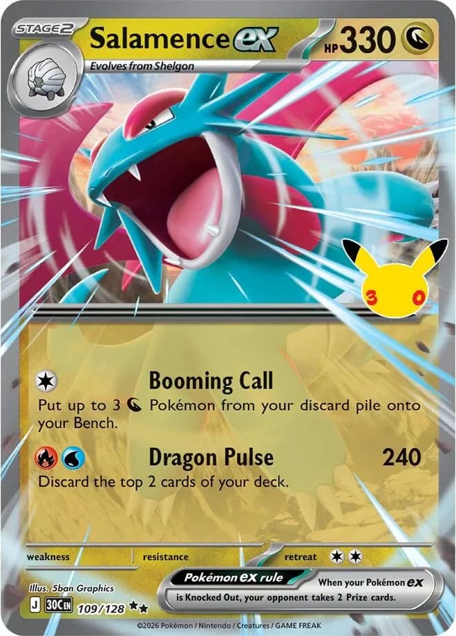 Salamence ex card