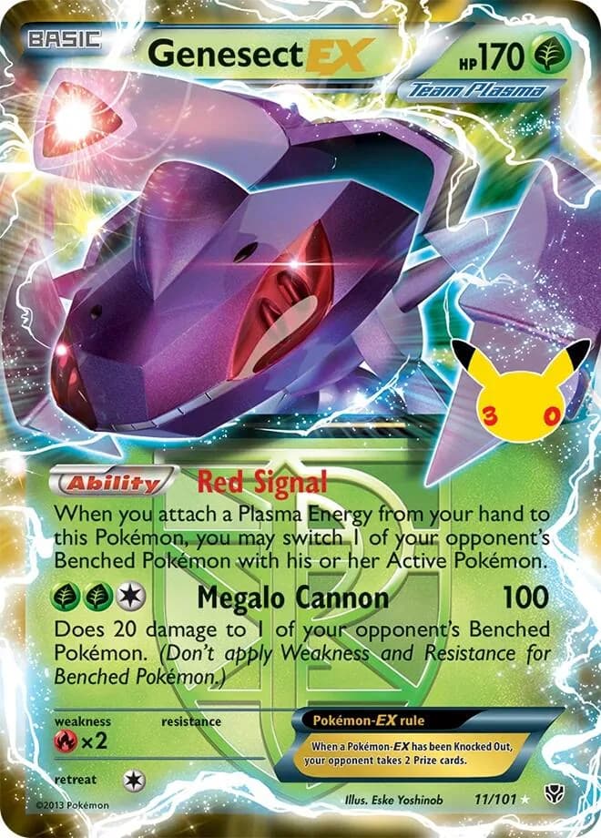 Genesect-EX card