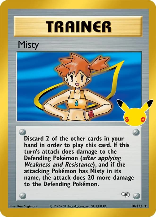 Misty card