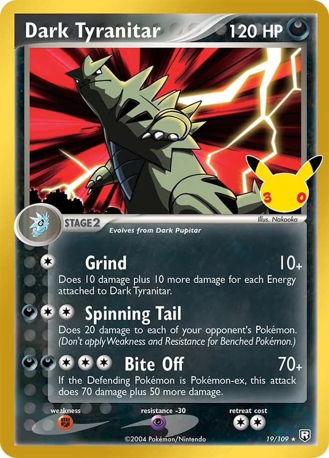 Dark Tyranitar card