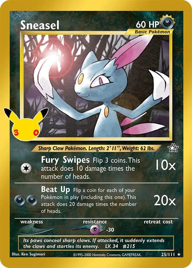 Sneasel card