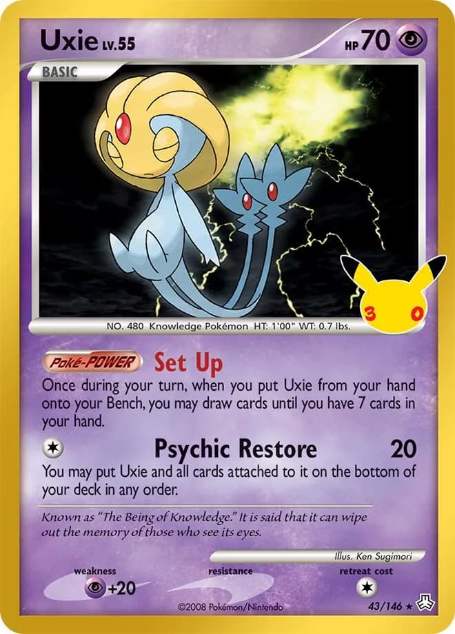 Uxie card