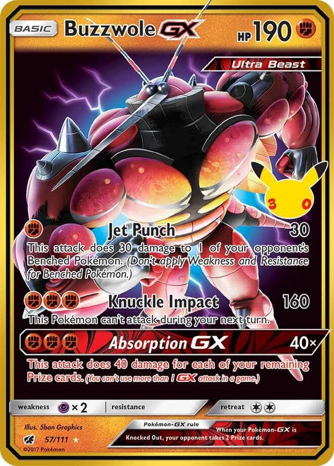 Buzzwole-GX card