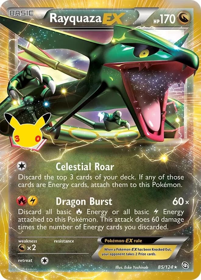 Rayquaza-EX card