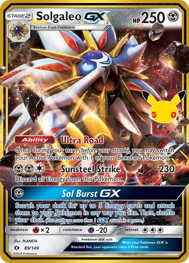 Solgaleo-GX card