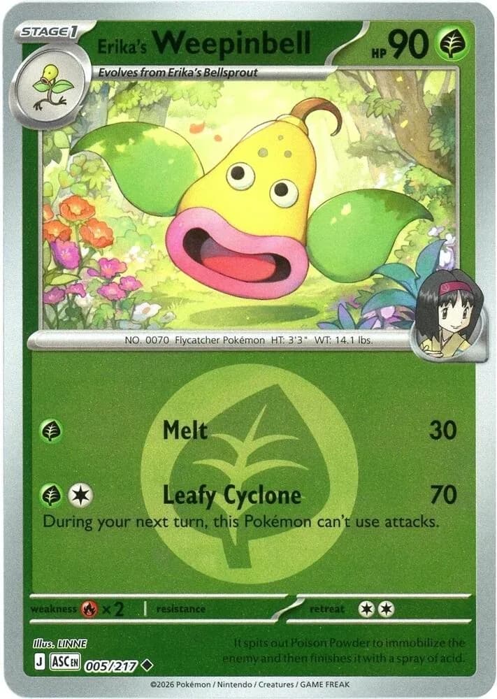 Erikas Weepinbell Energy Symbol Pattern card