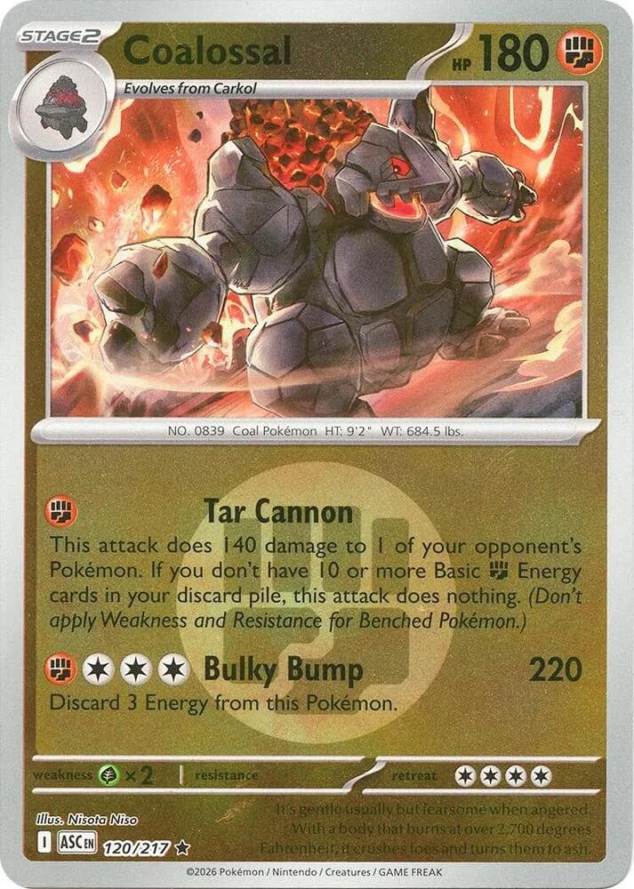 Coalossal Energy Symbol Pattern card