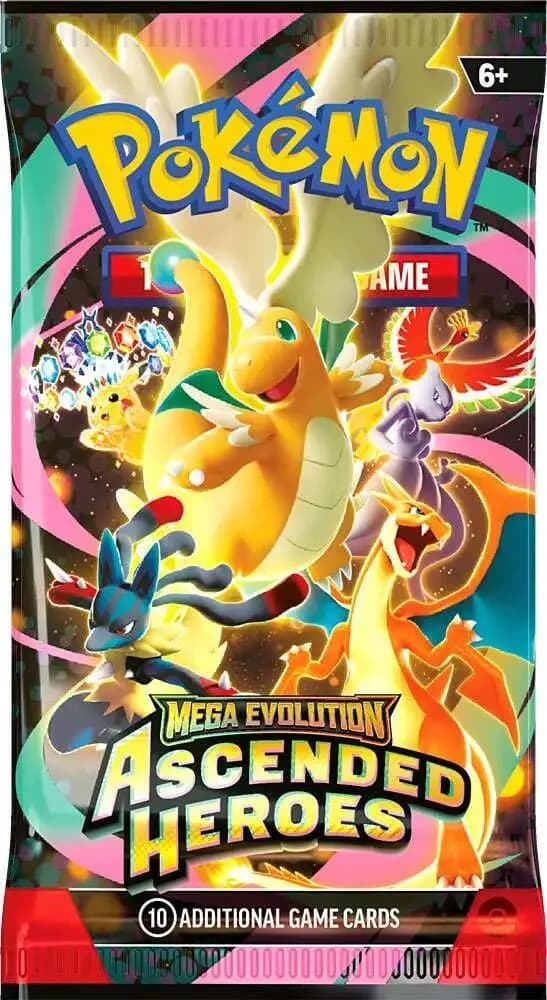 Ascended Heroes Booster Pack sealed product image