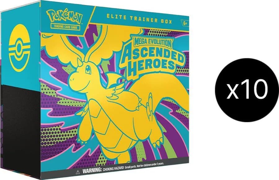 Ascended Heroes Elite Trainer Box Case sealed product image