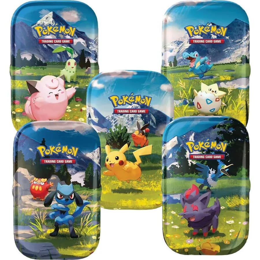 Ascended Heroes Mini Tins 5 Pack sealed product image