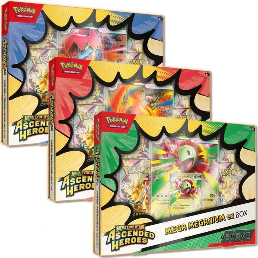 Costco Ascended Heroes Mega ex Box Bundle sealed product image