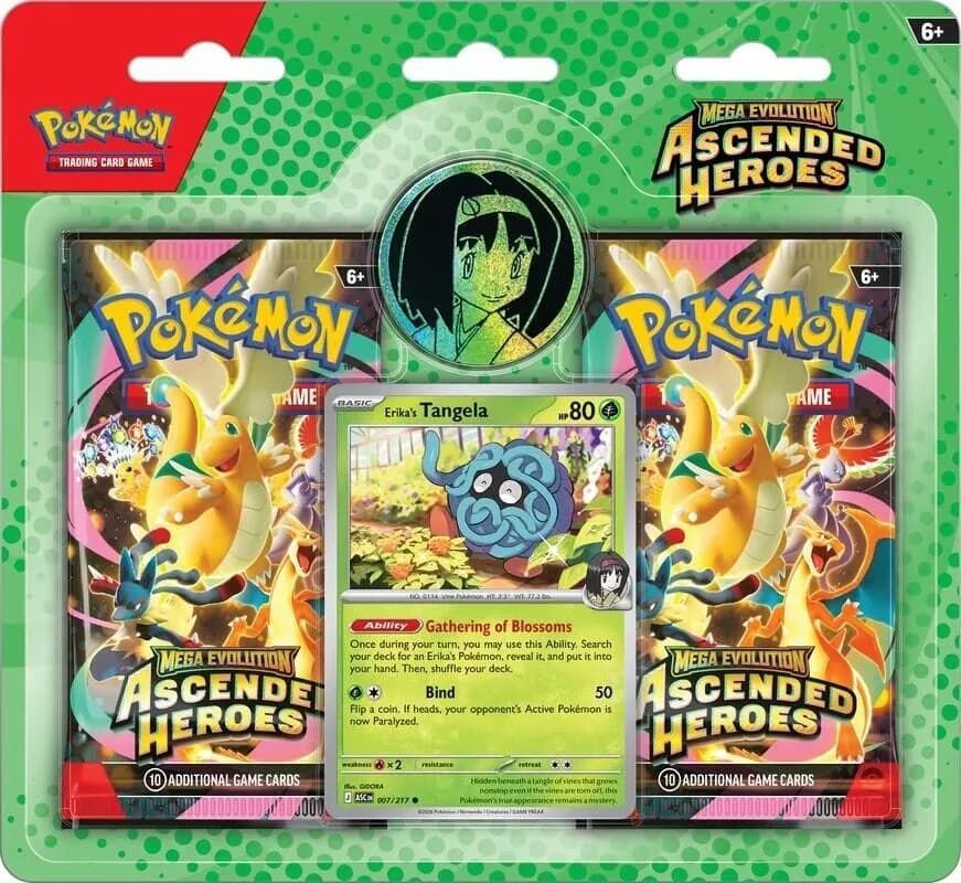 Mega Evolution Ascended Heroes Collection Erika sealed product image