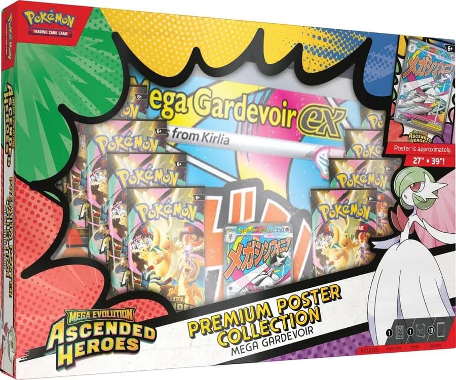 Premium Poster Collection Mega Gardevoir sealed product image