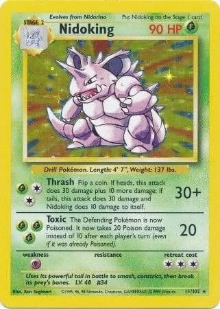 Nidoking card
