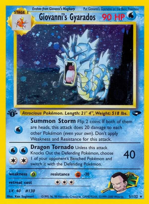 Giovannis Gyarados card