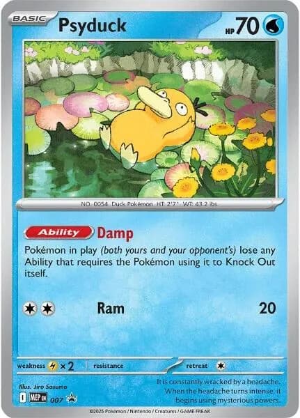 Psyduck card