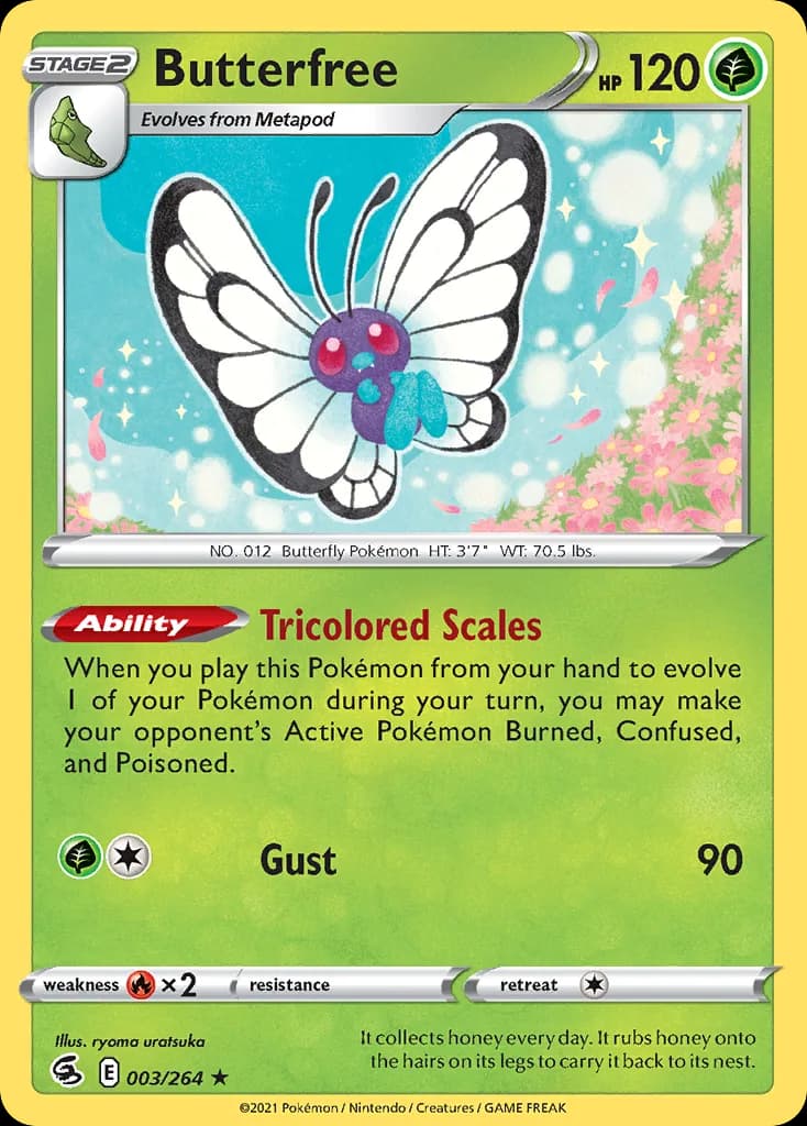 Butterfree card