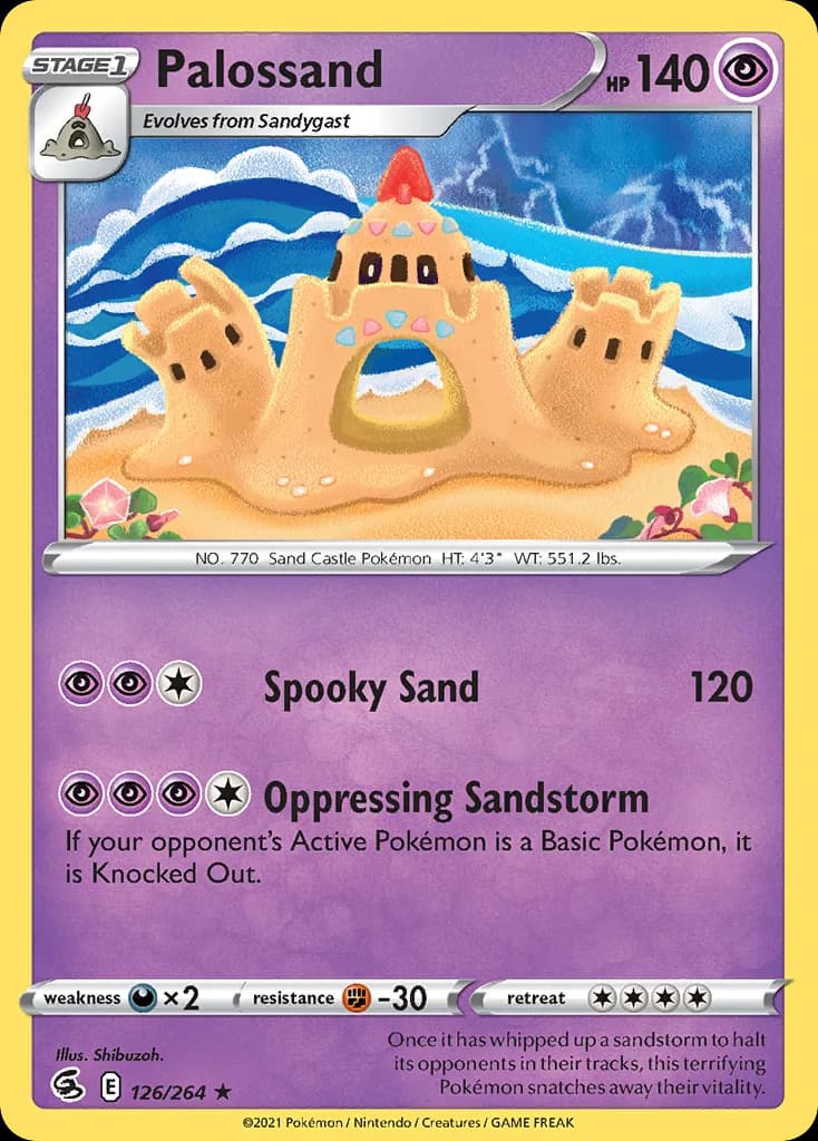 Palossand card