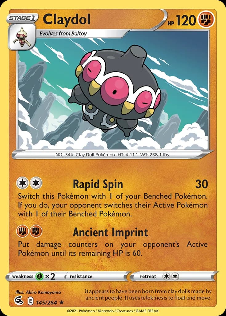Claydol card