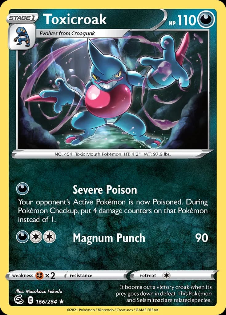 Toxicroak card