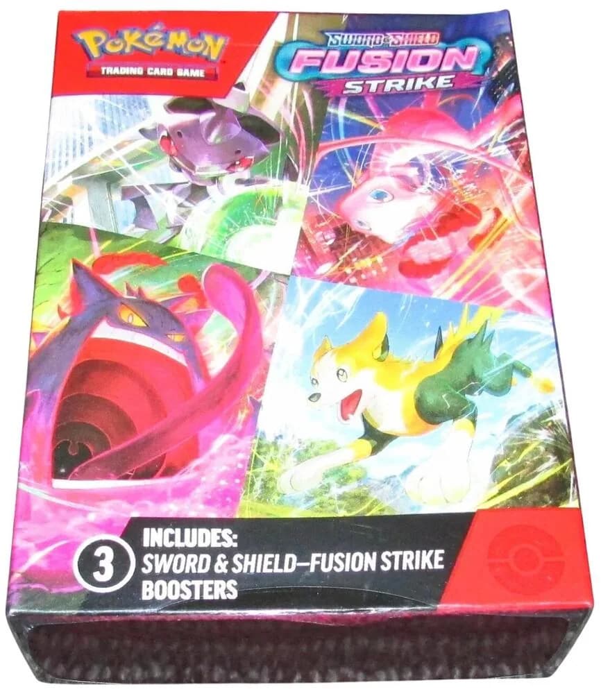 Fusion Strike 3 Pack Hanger Box card