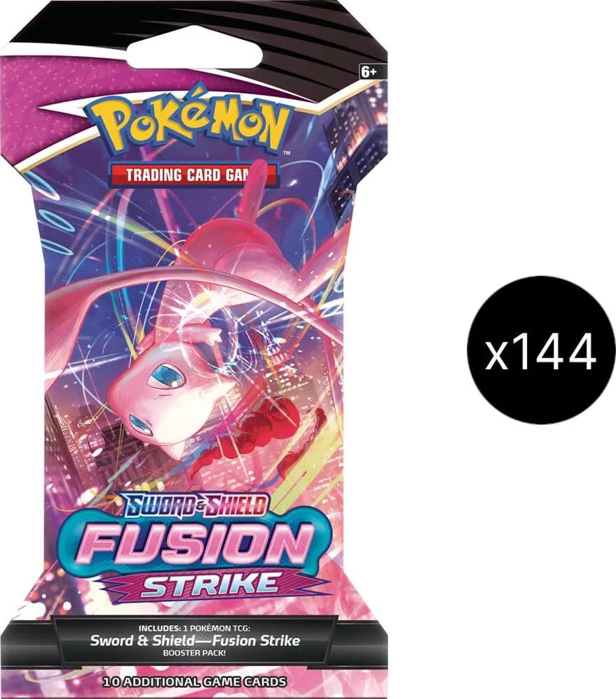 Fusion Strike Sleeved Booster Case card