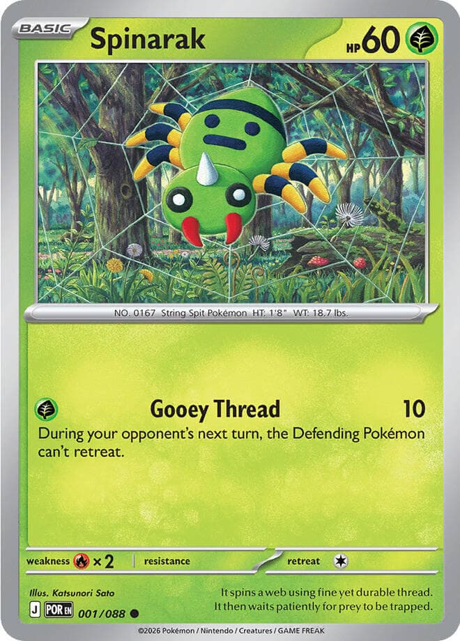 Spinarak card